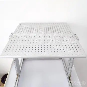

Aluminum alloy and stainless steel stage table with stainless steel mesh for stop motion animation studio