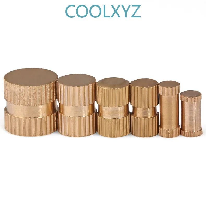 Латунная инжекционная гайка быстрое отверстие для слепых отверстий