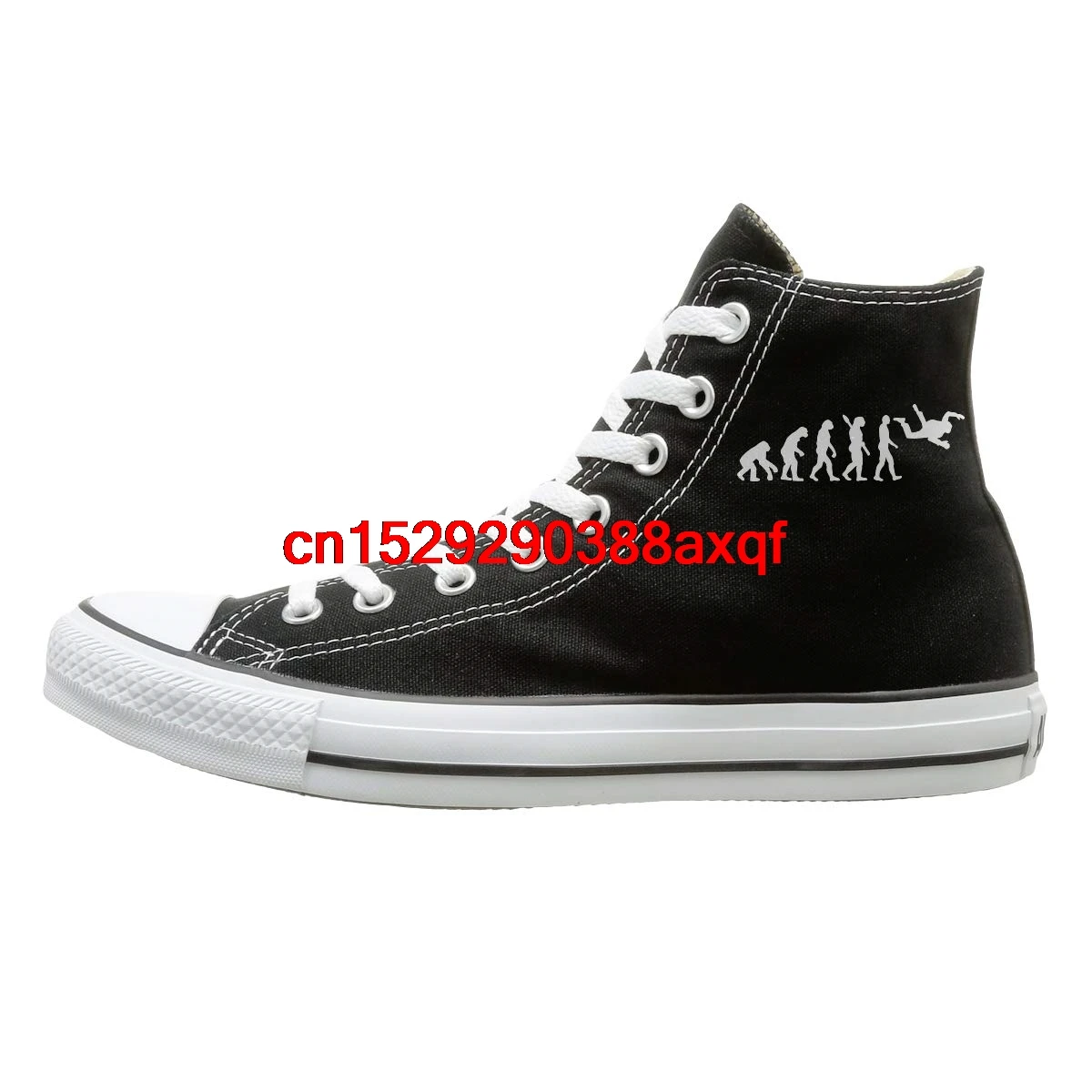 

Canvas Shoes Evolution Skydiving Classics High-Top Lace Ups Canvas Sneakers For Men Women