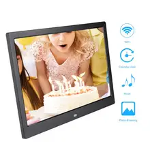 13 дюймов 16:9 HD WiFi широкий экран Цифровая фоторамка электронный альбом кино музыка картина плеер для свадьбы подарки на день рождения