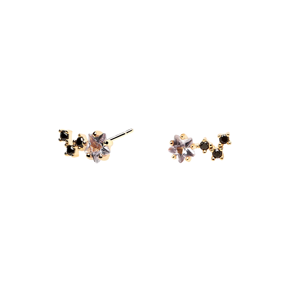 Stud Earring Altruist 925 пробы Серебристая упаковка Sophie Line Серьги-обручи Черный CZ Андромеда Аполлон Pendientes Туманность круг женские серьги - Окраска металла: Stud Earring