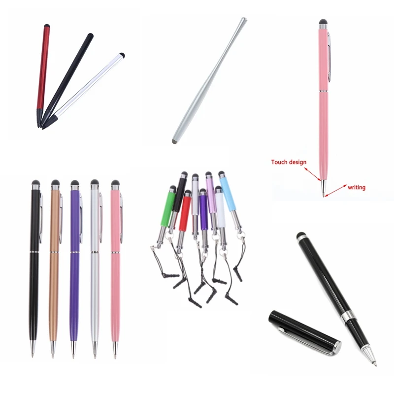 Hot Sale Universal Capacitive Stylus Pen Touch Screen Multi-Function Pen For iPhone/iPad/Tablet/PC Drawing Capacitive Pencil New