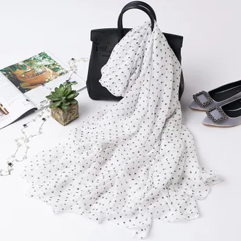 

New women scarf thin shawls and wraps lady solid female hijab stoles long cashmere GRAY22