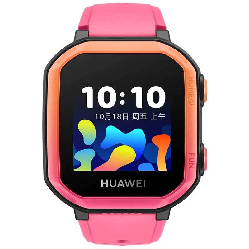 Оригинальные Детские умные часы HUAWEI 3S с цветным сенсорным экраном Android IOS SOS голосовой помощник - Цвет: 3s pink