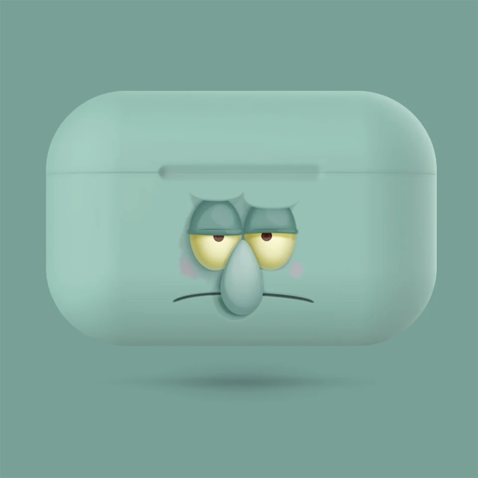 Милый мультяшный силиконовый чехол для Apple Airpods Pro, 3-й чехол, аксессуары для Bluetooth наушников, беспроводная коробка для наушников, чехол для гарнитуры - Цвет: F