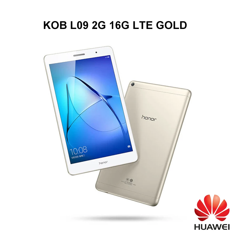 Kob-L09 16G LTE Gold HUAWEI MediaPad T3 8 Honor Play планшет 2 8 дюймов LTE/wifi Qualcomm Snapdragon 425 2 Гб Ram 16 Гб rom 4800 МП мАч глобальная rom - Комплект: Kob-L09 16G LTE Gold