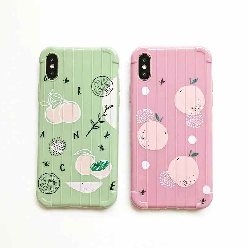 Чехол Lovebay для телефона iPhone 6 6s 7 8 Plus X XR XS Max милый мультяшный оранжевый текст