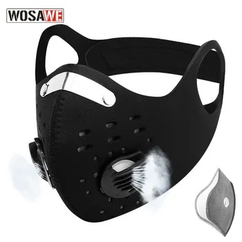 

WOSAWE Motorcycles Mask Outdoor Windproof Men and Women Warm Mask Bicycle Dust Mask Sport Anti-Pollution Breathing Face Mask