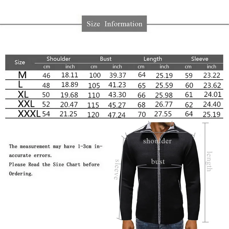 Зимняя одежда, свитер, пальто, повседневный мужской свитер на молнии, кардиган, мужской осенний однотонный вязаный свитер с воротником-стойкой, Hombre