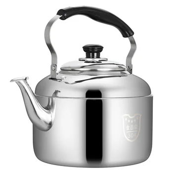 

Stainless Steel Kettle, Induction Cooker, Whistle Gas Flat Bottom Large Capacity Household Gas Plus Soup Pot Sounding Kettle