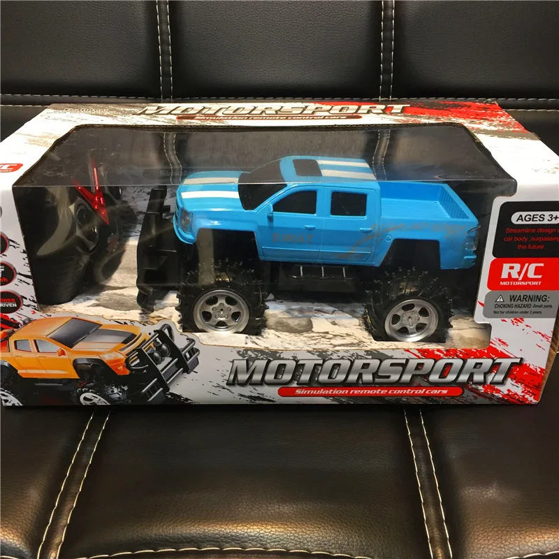 1: 18 Моделирование Электрический RC автомобиль Рок Гусеничный пульт дистанционного управления игрушки автомобили на радиоуправлении led 4x4 привод внедорожные Игрушки для мальчиков