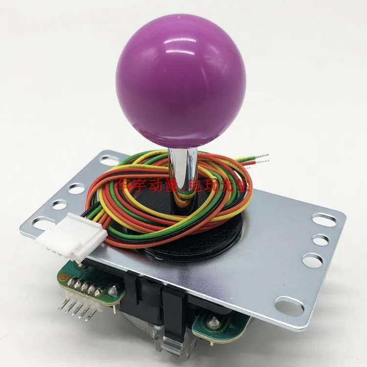 Sanwa Джойстик JLF-TP-8YT маленький восьмиходовой HORI джойстик PS4 Tiequan Street Ba 5th Street джойстик - Цвет: Фиолетовый