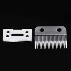 2 шт. волосы борода заменить керамическое лезвие резак металлическое дно для Wahl ножницы Клипер