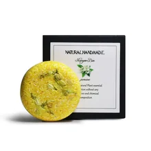 3 цвета 60 г ручной работы шампунь для волос мыло бумажная коробка холодная обработка Корица Шампунь Бар чистые волосы шампуни инструмент для ухода за волосами