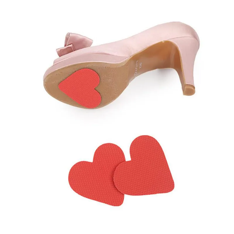 Shoe Stickers Shoe Anti Slip Stickers 5Pair Shoe Sole Sticker Anti-Slip For Sandal High Heel Shoes Front Mat Forefoot Pad Grip Protector Accessories Lover Gift Insert
