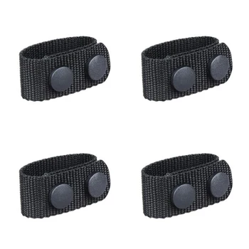 

Tactical Belt Keeper Snaps Duty Belt Buckle for 2-2 1/4 Inch with Double Snap