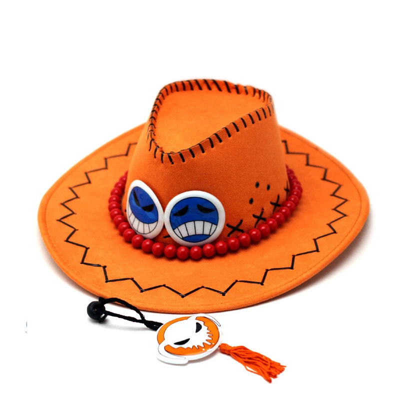 orange cowboy hat