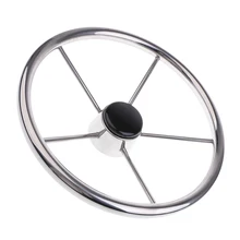 13,5 дюймов лодка 316 класса нержавеющая сталь 5 спиц руль 345 мм подходит для морской яхты