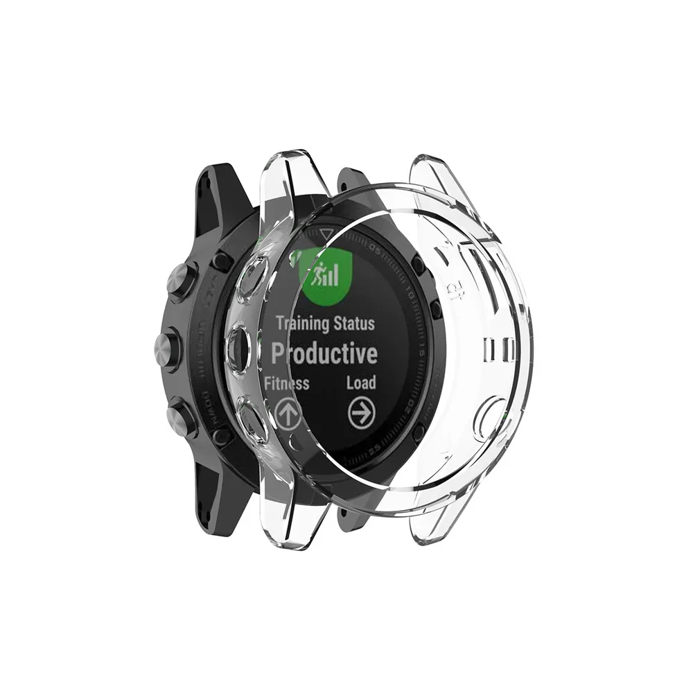 Мягкий ультра-тонкий кристально чистый ТПУ защитный чехол для Garmin Fenix 5 5S 5X gps Смарт часы аксессуары Fenix5 Оболочка Чехол s