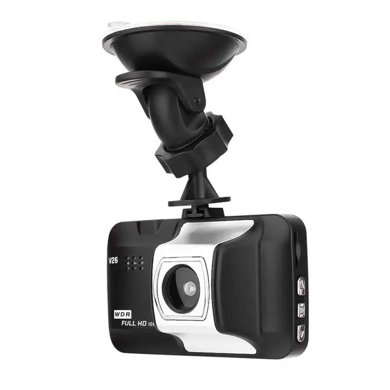 Dash Cam автомобиля 1080P дюймов Hd Автомобильный Камера вождения Регистраторы 170 Широкий формат Автомобильный видеорегистратор автомобиля тире Камера G-Сенсор