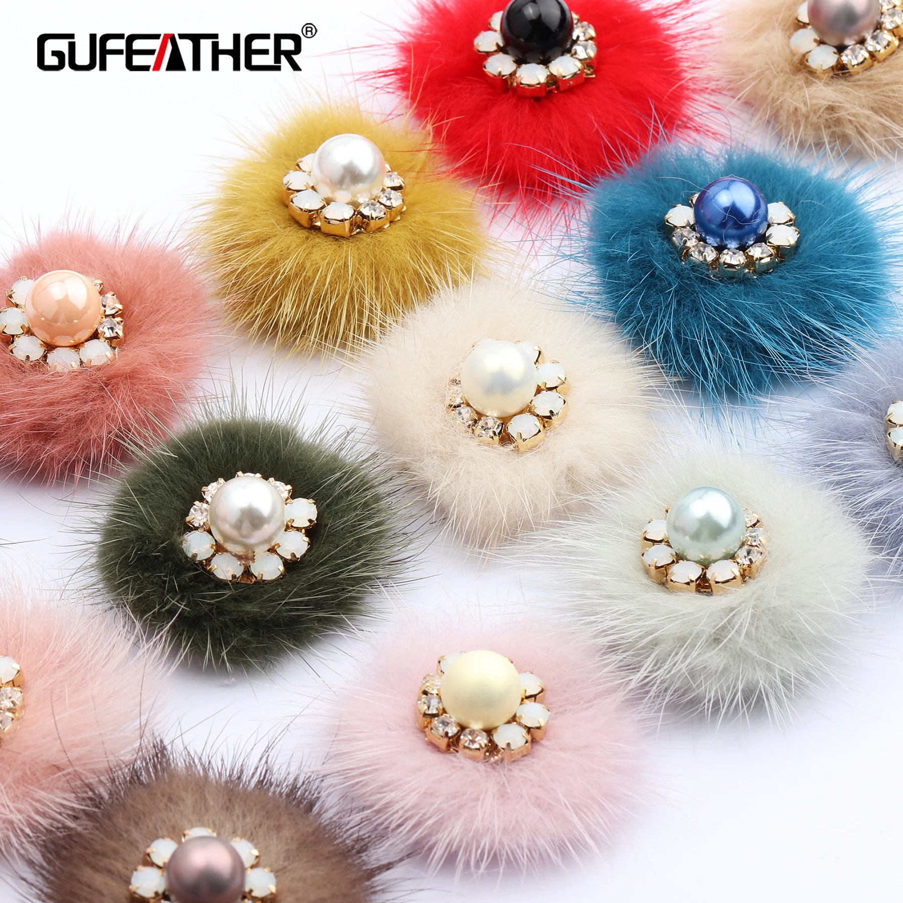 

GUFEATHER M482,jewelry accessories,real fur mink,fashion jewelry,fluffy ball,diy accessories,hand made,jewelry making,4pcs/lot
