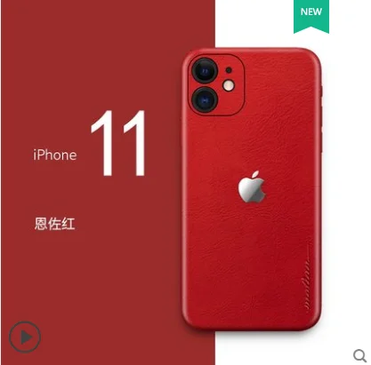 color as photo Роскошный чехол для iphone 11, натуральная кожа, натуральная Тонкая палка, устойчивый к царапинам чехол для iphone 11 pro 11 pro max - Цвет: color as photo