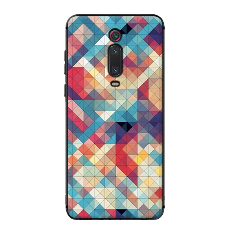 33 For Xiaomi Mi 9T Case Mi 9T Pro Cartoon Printed Soft Black Bumper Silicone TPU Cover For Xiaomi Mi 9T Pro mi9T 9 T Phone Cover - Цвет: 33