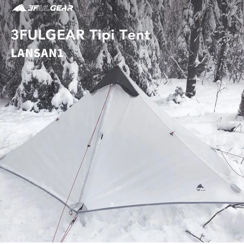 3F UL GEAR LanShan 1 наружная Сверхлегкая палатка для кемпинга человек 3 сезона