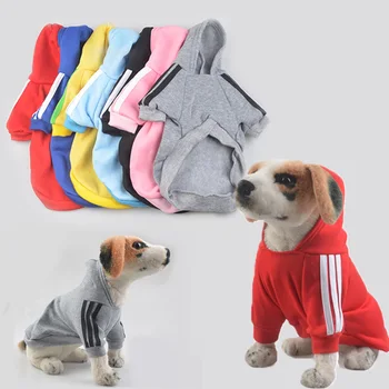 

XS-XXL Autumn Winter Puppy Coat Teddy Fashionable Hooded Pet Products Dog Sweaters Dog Clothing Teddy Pet Shirts