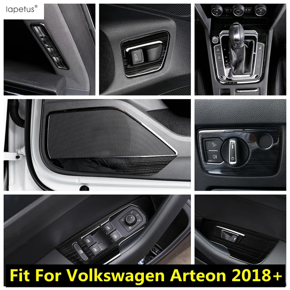 

Rear Trunk Button / Shift Gear Panel /Window Lift / Door Speaker Cover Trim Interior Accessories For Volkswagen Arteon 2018-2021