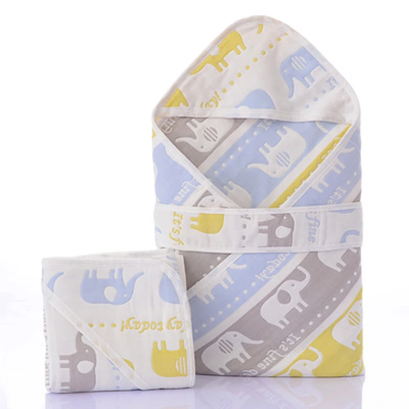 Cartoon Warm Cotton Newborn Baby Wrapping Quilt Baby Sleeping Bags Newborn Baby Swaddling Blanket Sleepsack Envelop 90*90cm