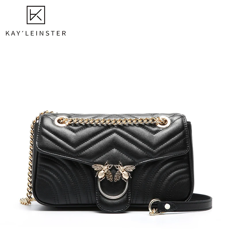 

Leather Women Hand Bags With Chain Shoulder Strap Famous Brand Designer Fashion Casual Female Crossbody Bags bolsa feminina