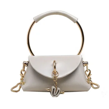 

Women Lady Mini Shoulder Crossbody Bag Chain PU Leather for Keys Money Party New