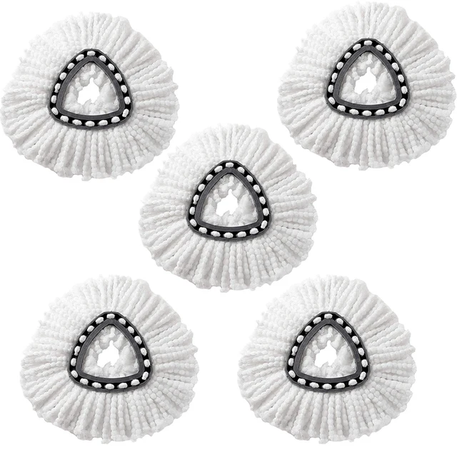 5/3Pcs Magic Mop Clean Refill Head for Vileda Floorcloth Ultramax Household Cleaning Tools Easy Wring Insert Turbo Accessories 5 white