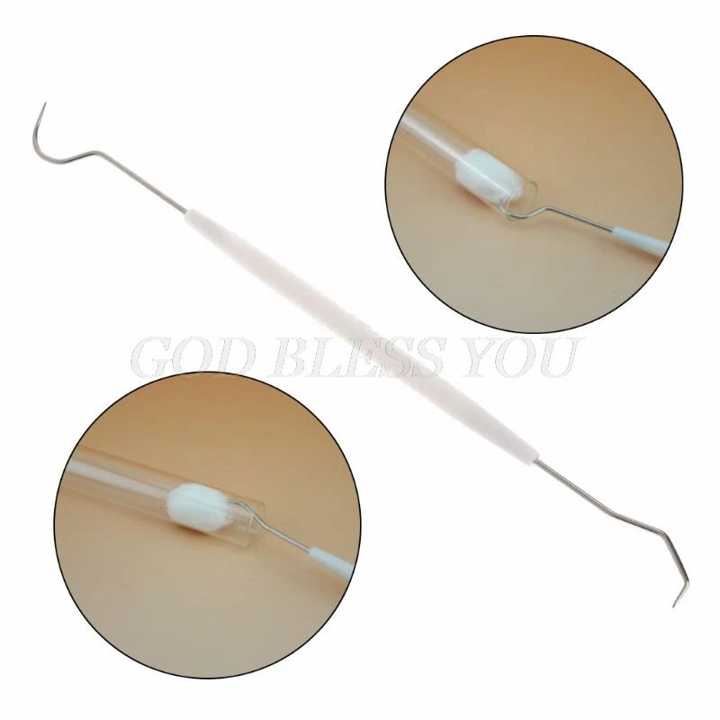 Ant Equipment Cleaner Remover gancho de limpieza herramientas de doble cabeza tubo de prueba Acero inoxidable nido Clean Insect Supplies Drop Shipping