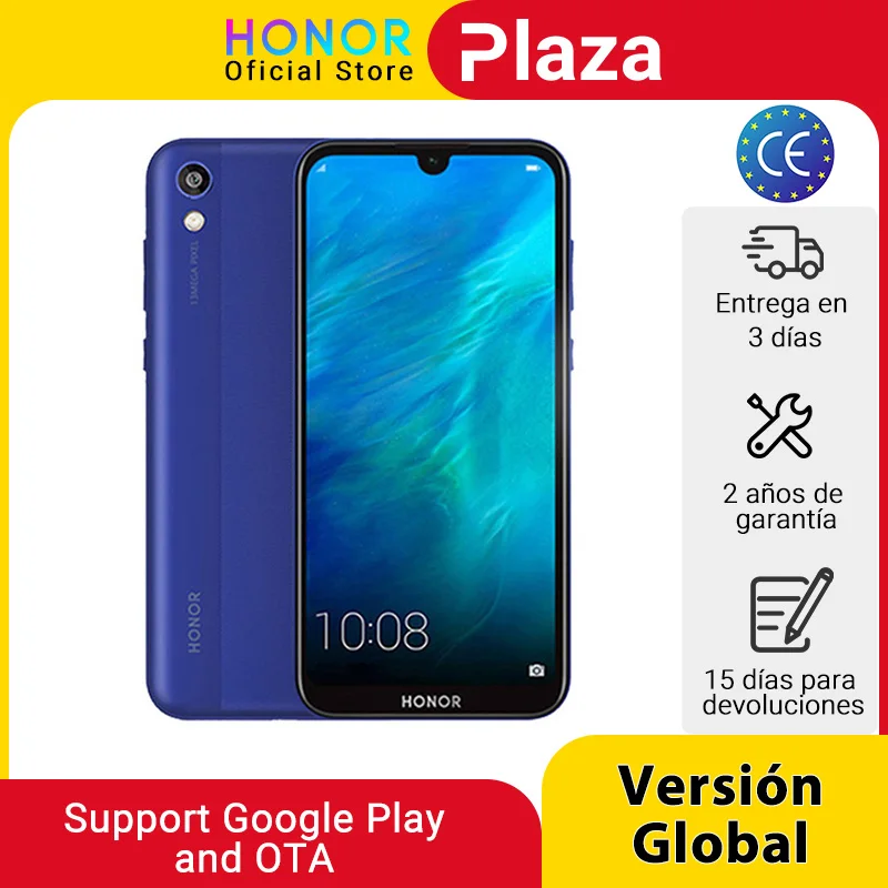 Глобальная версия Honor 8S Мобильный Phoes 3 Гб оперативной памяти 64 ГБ 5 71 дюймов Dewdrop