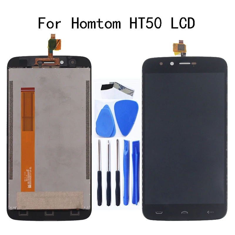 5.5'' original display for Homtom HT50 LCD Display + touch screen digital converter assembly repair parts For | Мобильные