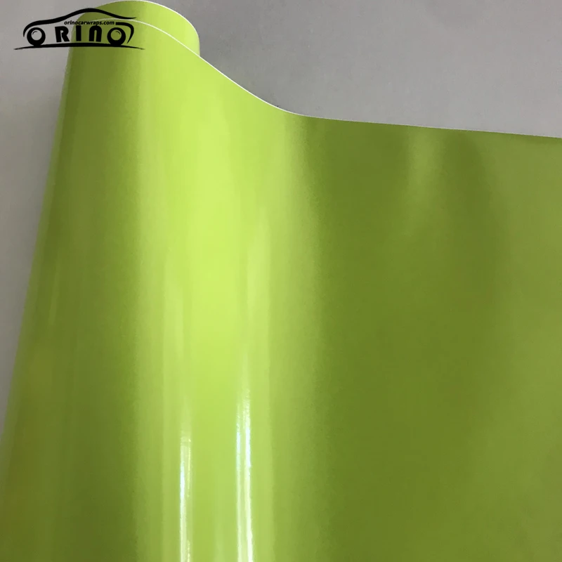 Green Gloss Vinyl Wrap Sticker-1