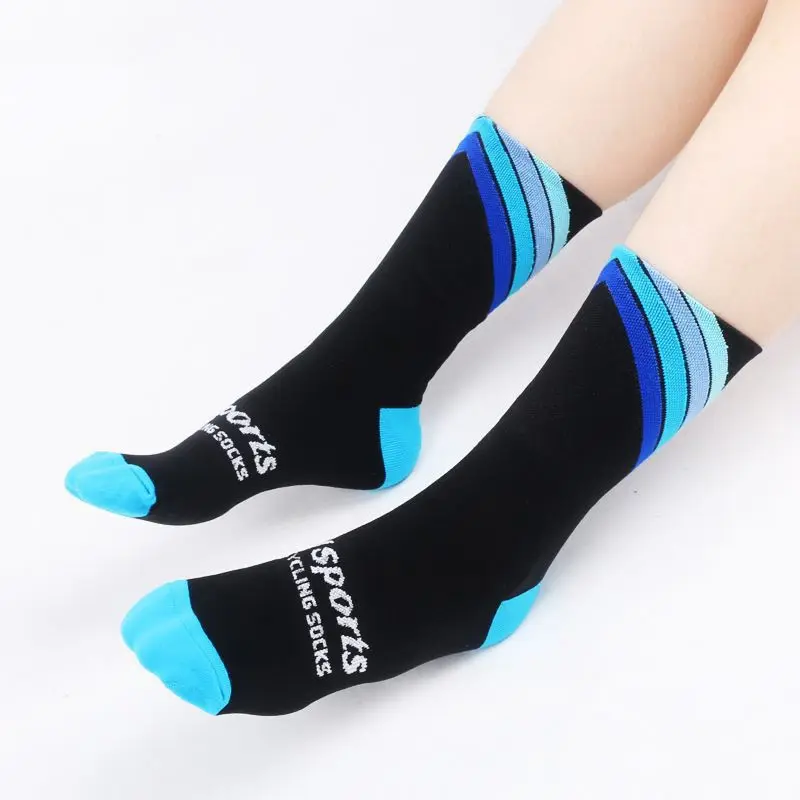 1 пара спортивных носков для мужчин и женщин, стойкие профессиональные дышащие спортивные носки средней длины для тренировок на открытом воздухе