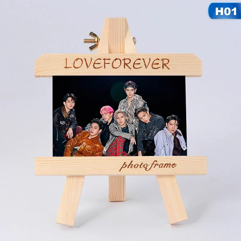 Фотоальбом SuperM 1st Mini фоторамка настольный декор WAYV EXO NCT деревянная DIY