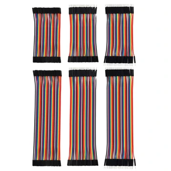 

240pcs dupont cable jumper wire Copper Female to Male cable electric dupont hookup wire dupont 10cm 20cm For Arduino DIY KIT