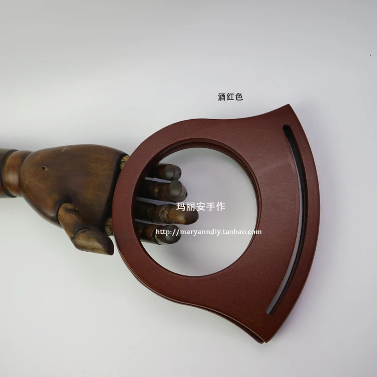 Сумка ручка Колокольчик в форме деревянной руки Wan 15, 18cm2 Размер 4 цвета Diy Руководство орфография ткань конверт части