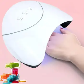 

36W Smart Sensor 12 LED UV Nail Lamp Gel Polish Dryer Fast Curing Manicure Light USB Connector Nail Art Tool