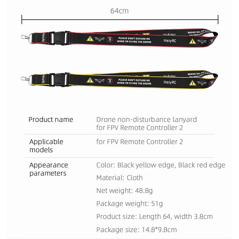 ORONI XeiyRc lanyard for FPV Remote Controller