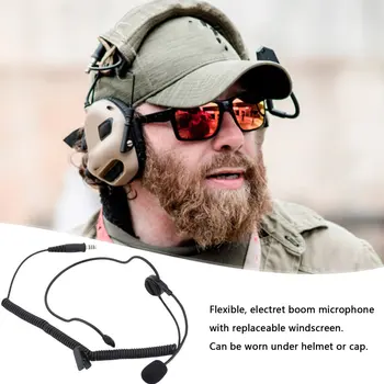 

Lightweight Headset Headphones Ear Piece Earphones Earbuds Noise cancelling Microphone Sport Stereo Headphone For work outdoor