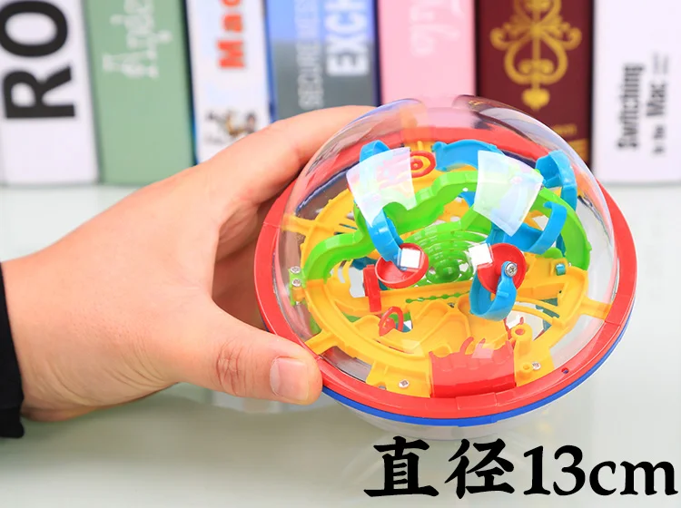 3D игрушка День защиты детей Детская дневной шар, Накручивающийся депилятор, детский сад развивающие небольшой стерео лабиринт Пластик подарок