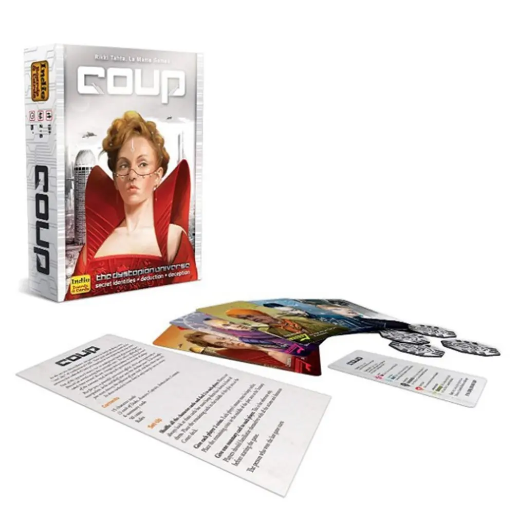 

Classic Board Game Cards Full English Version Of Coup For Family Parties Coup Reformation Boards