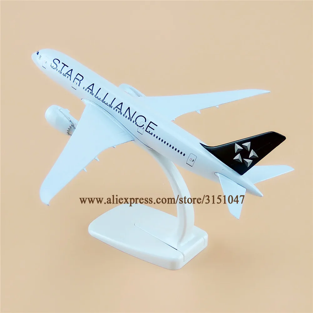 20cm AIR STAR ALLIANCE Airlines Boeing 787 B787 Airways Airplane Model Alloy Metal Plane Diecast Aircraft | Игрушки и хобби