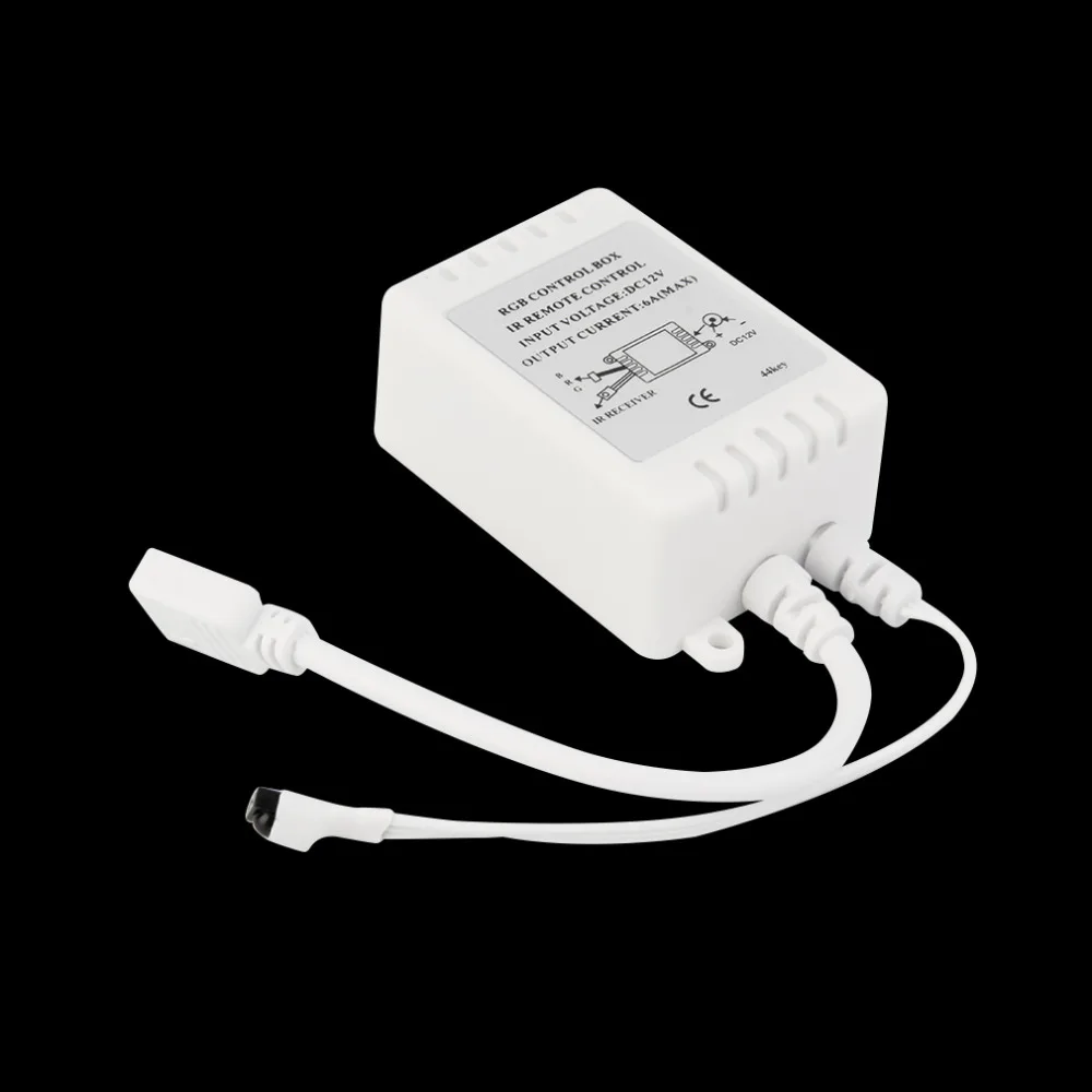 ICOCO мини 44 клавиши ИК пульт дистанционного управления Лер для RGB SMD 5050 3528 Светодиодный светильник