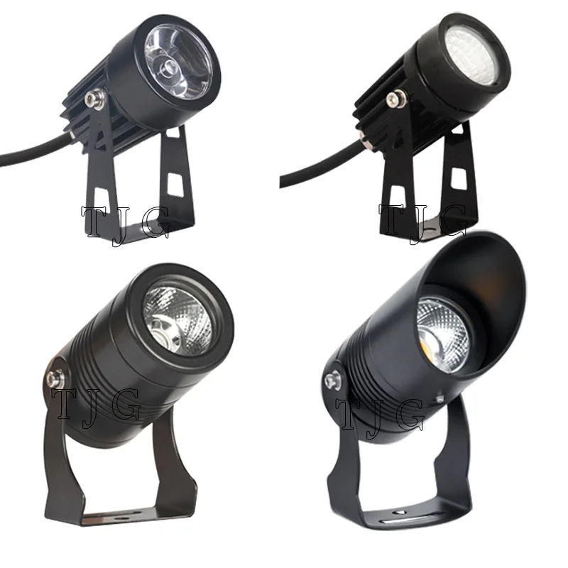 LED Garden Lighting 7W 10W Outdoor Spike Lawn Lamp Waterproof Lamp Garden Path Spotlights AC110V 220V DC12V garden light